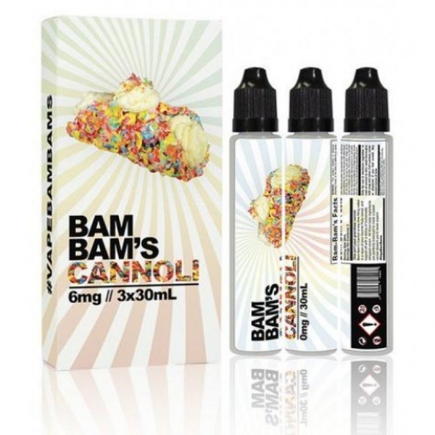 Bam Bams - Meyveli Cannoli Premium Likit