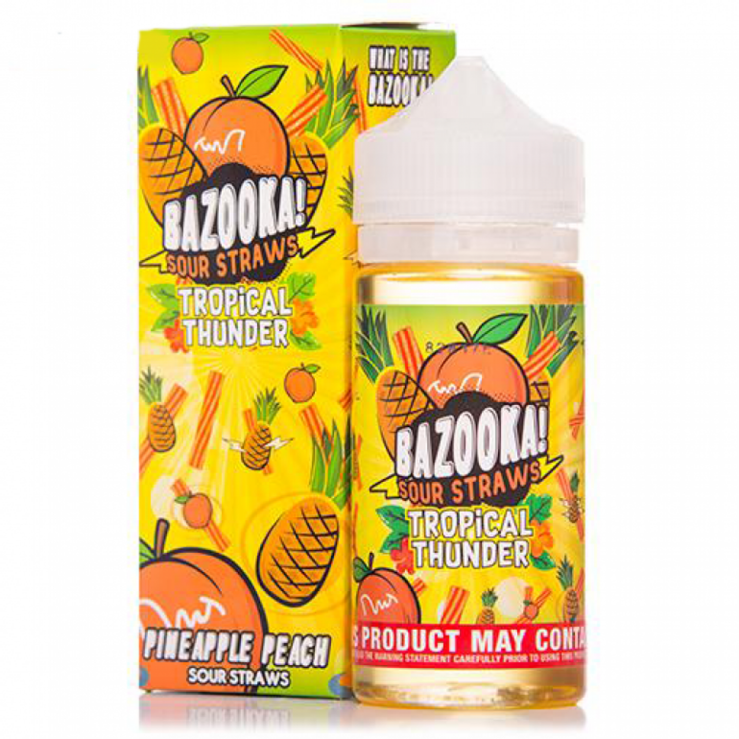 Bazooka - Tropical Thunder Pineapple Peach 100 ml Premium Likit