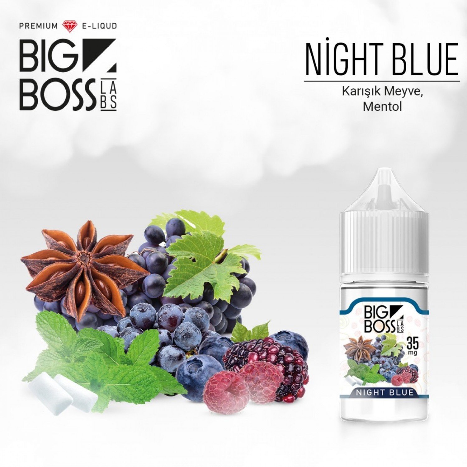 Big Boss - Night Blue 30 ml Salt Likit