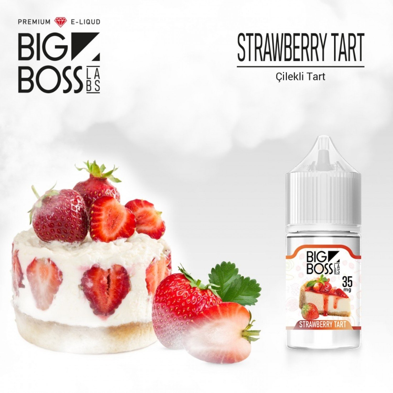 Big Boss - Strawberry Tart 30 ml Salt Likit