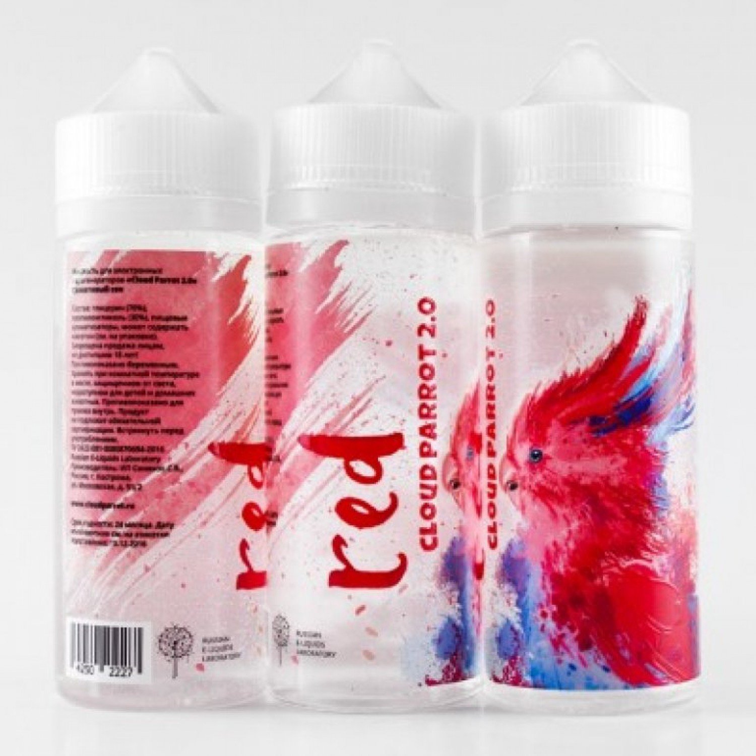 Cloud Parrot 2.0 - Red 120 ml Premium Likit