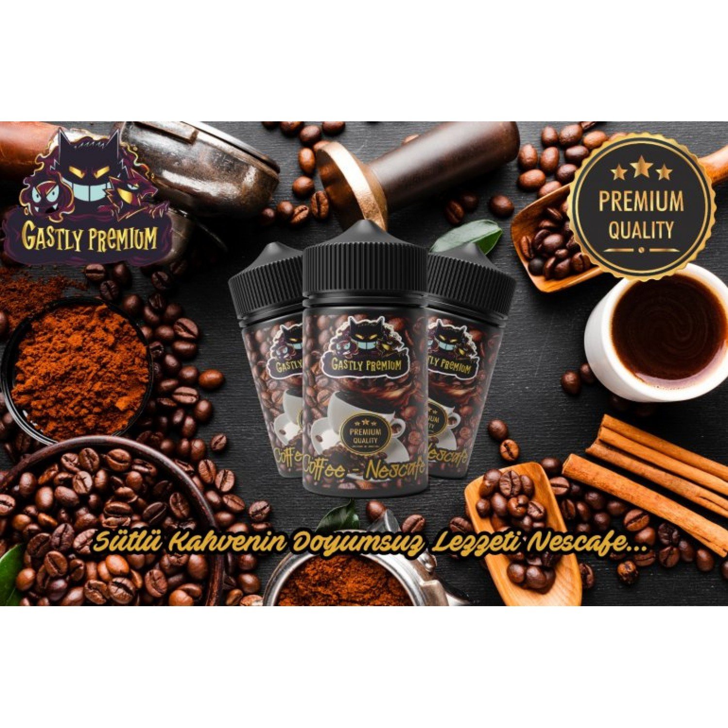 Gastly - Coffee 30 ml Salt Likit