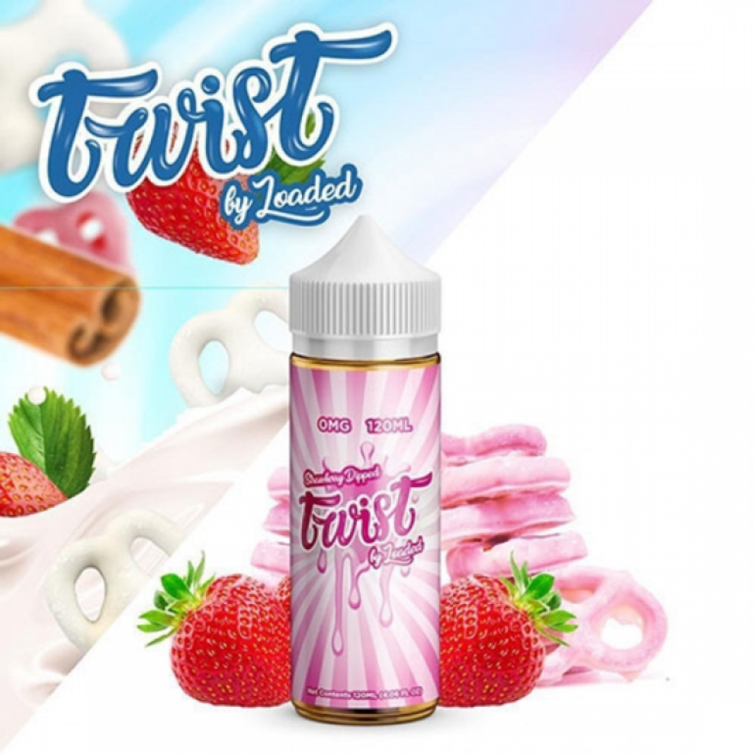 Loaded - Strawberry Dipped 120 ml Premium Likit