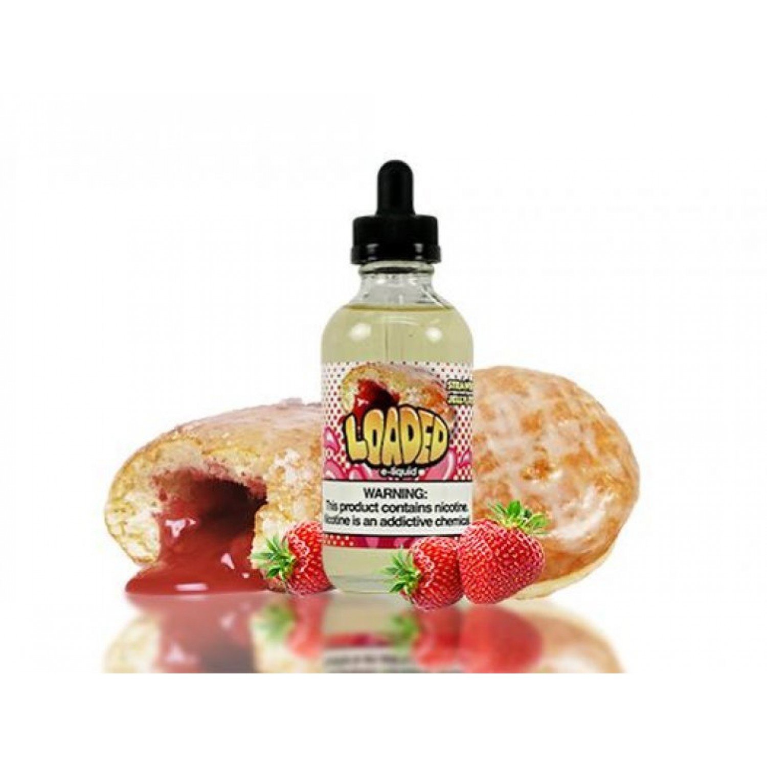 Loaded - Strawberry Jelly Donut 120 ML. Premium Likit
