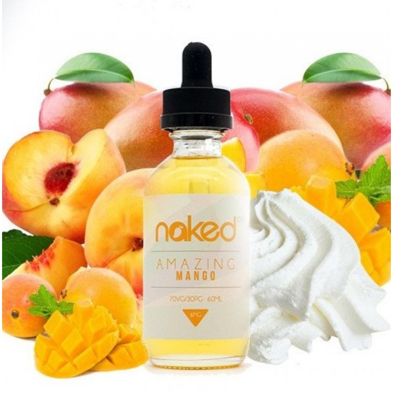 NAKED - Amazing Mango 120 ML Premium Likit