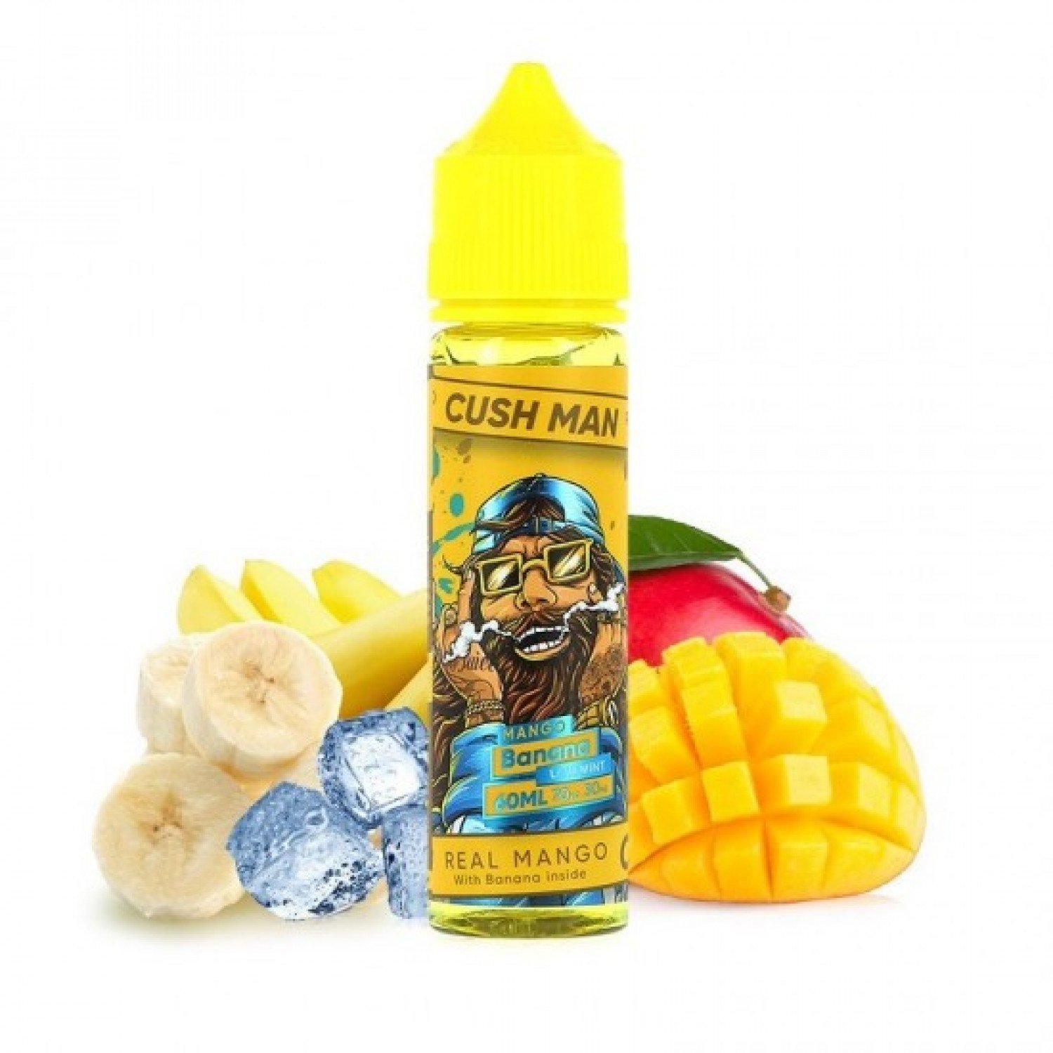 Nasty Juice - Cush Man Mango Banana 60 ml Premium Likit