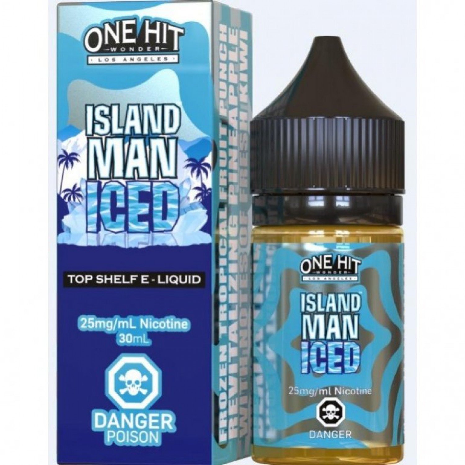 One Hit Wonder - Island Man Iced 30 ml Premium Salt Likit