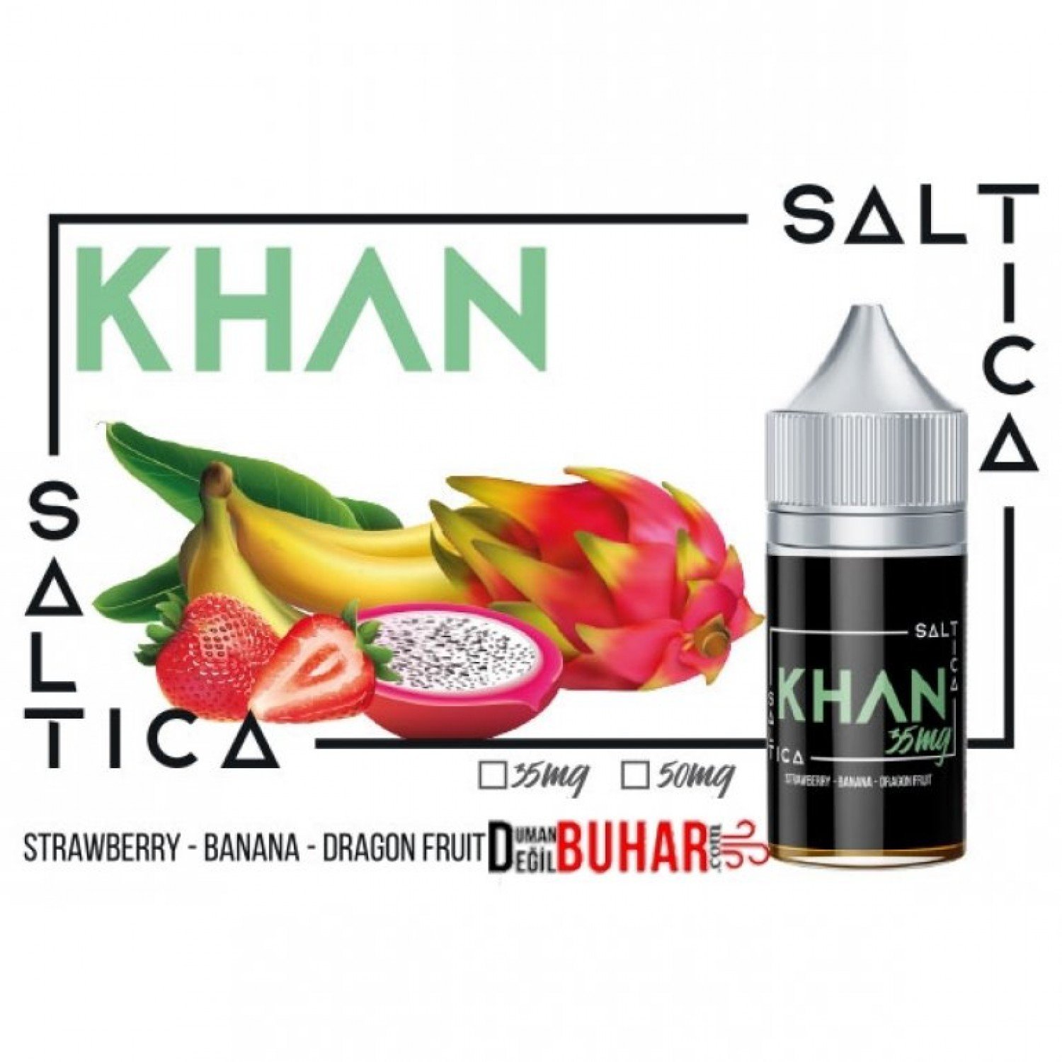 Saltica - Khan 30 ml Premium Salt Likit