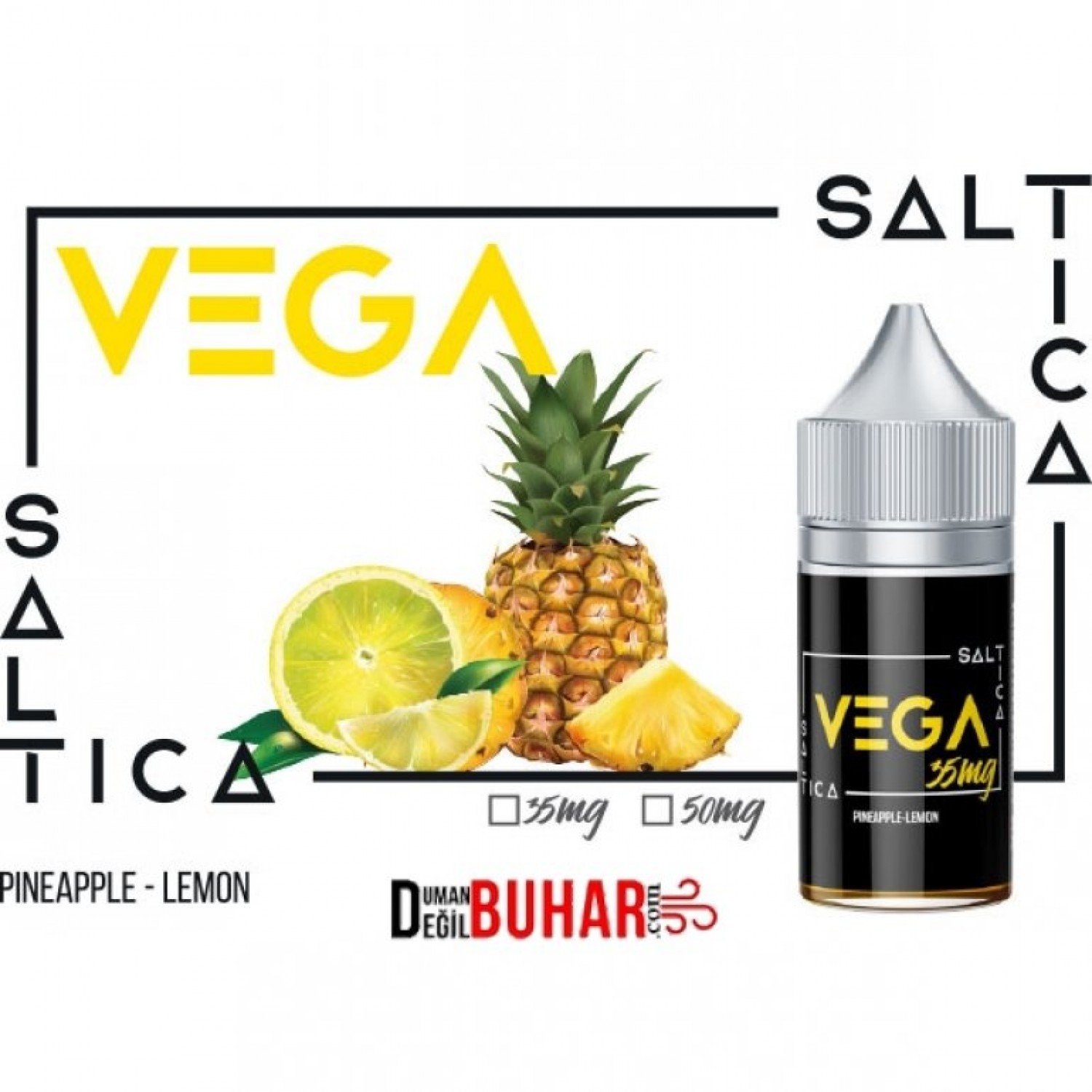 Saltica - Vega 30 ml Premium Salt Likit