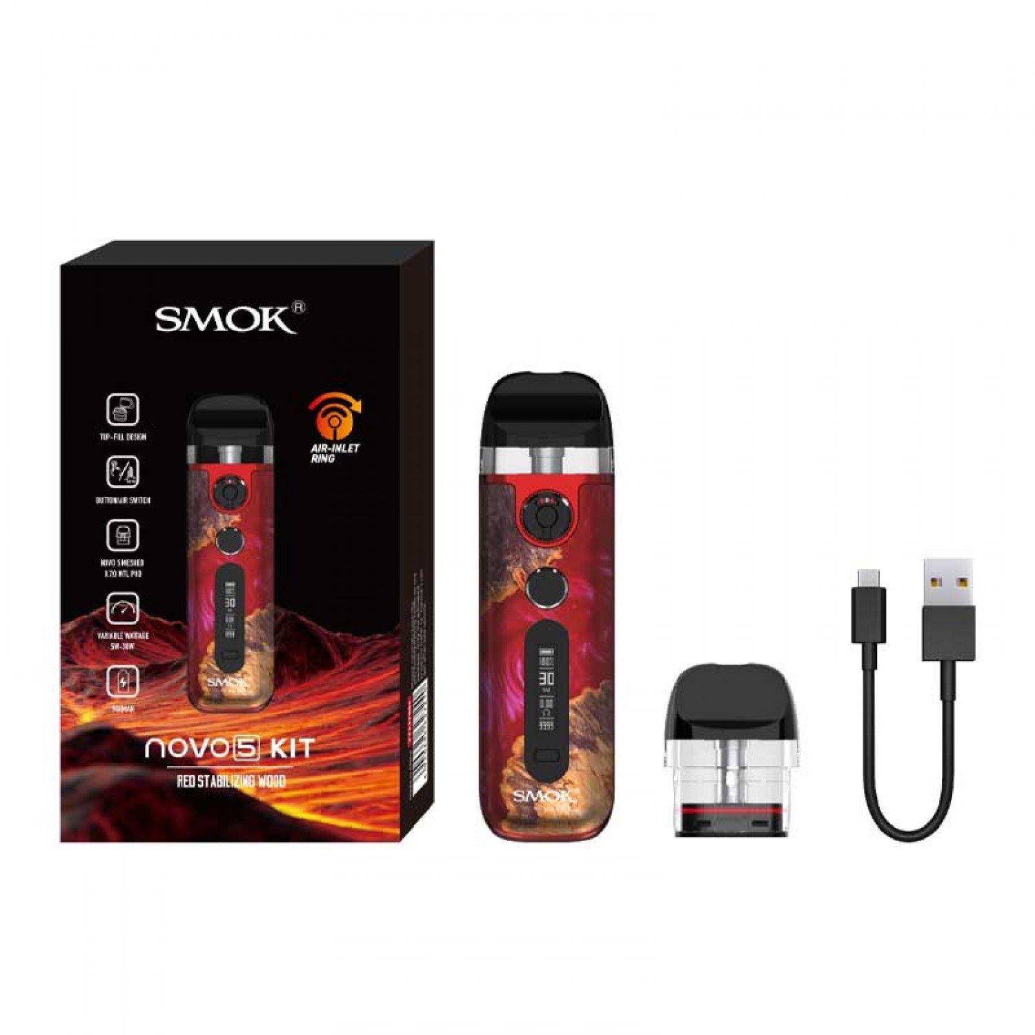 Smok - Novo 5 900 Mah Pod Mod Elektronik Sigara Kit