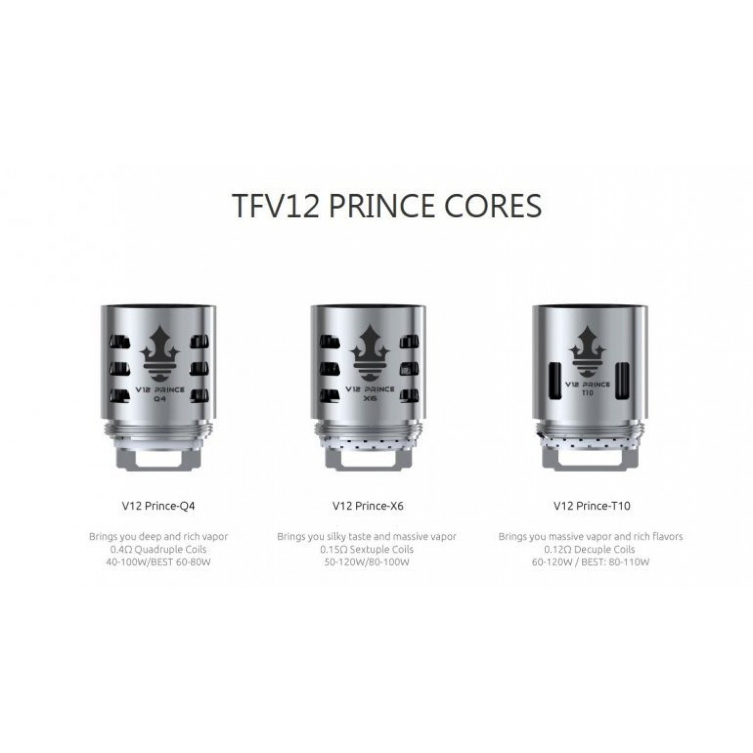 Smok - TFV12 Prince Coil (3 Adet)