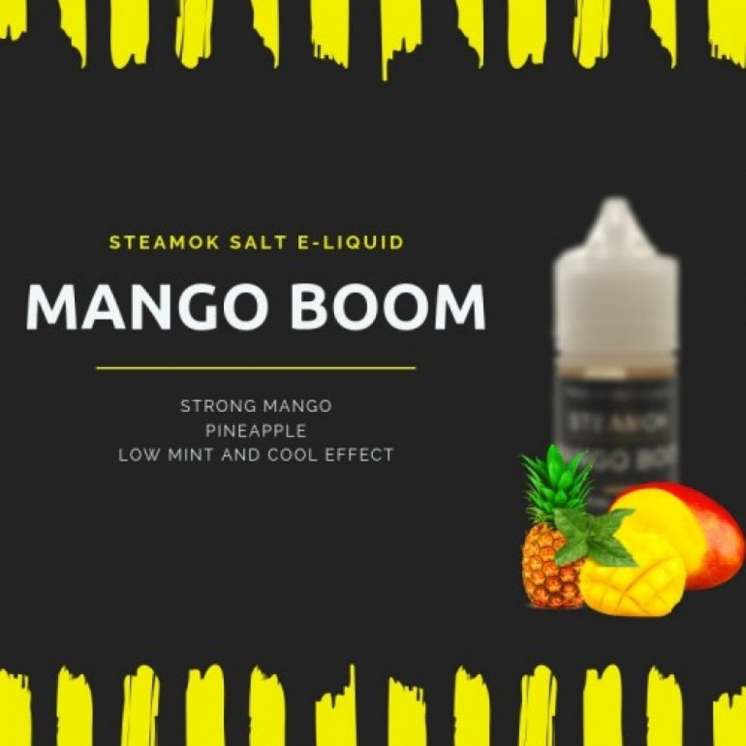 SteamOk - Mango Boom 30ML Premium Salt Likit