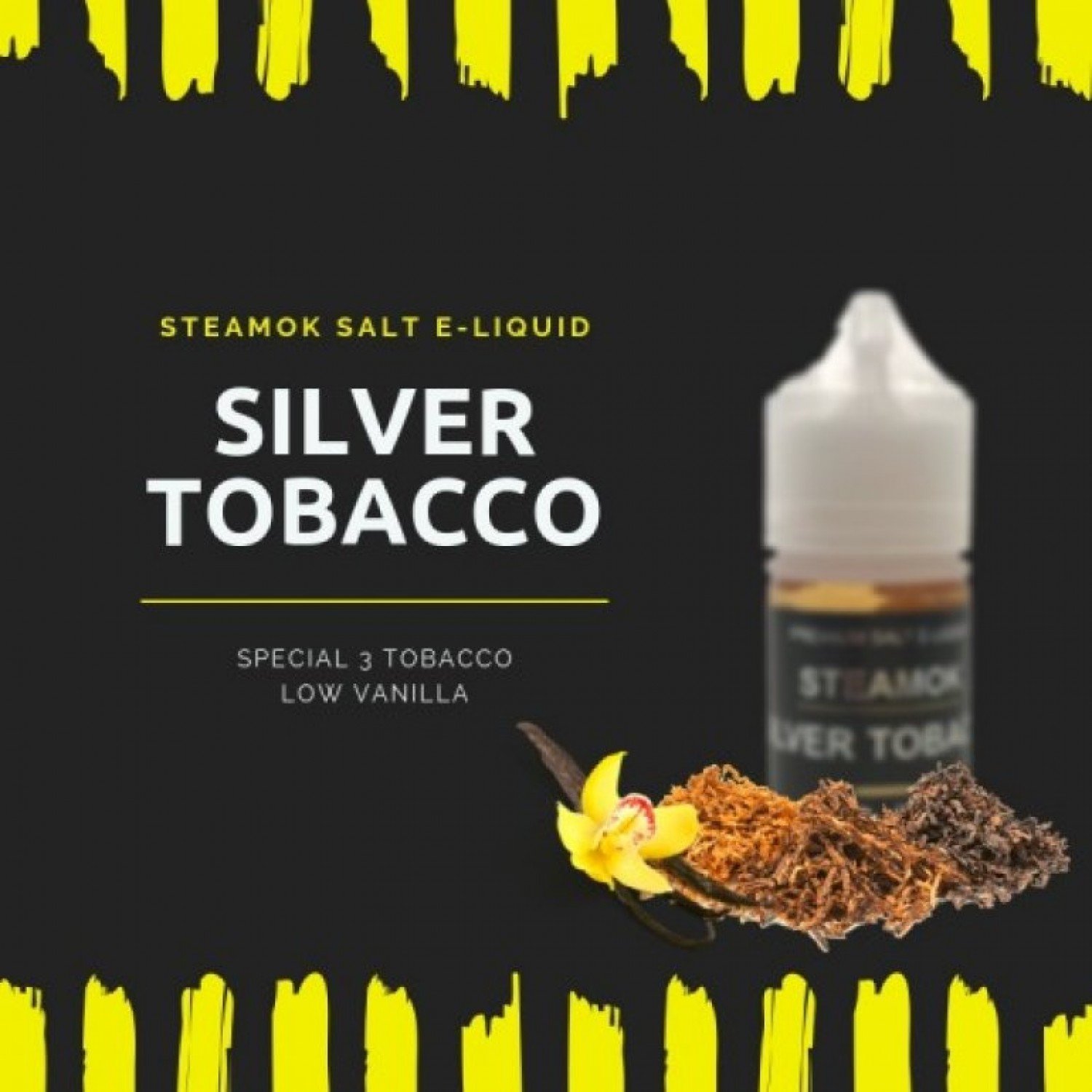 SteamOk - Silver Tobacco 30ML Premium Salt Likit
