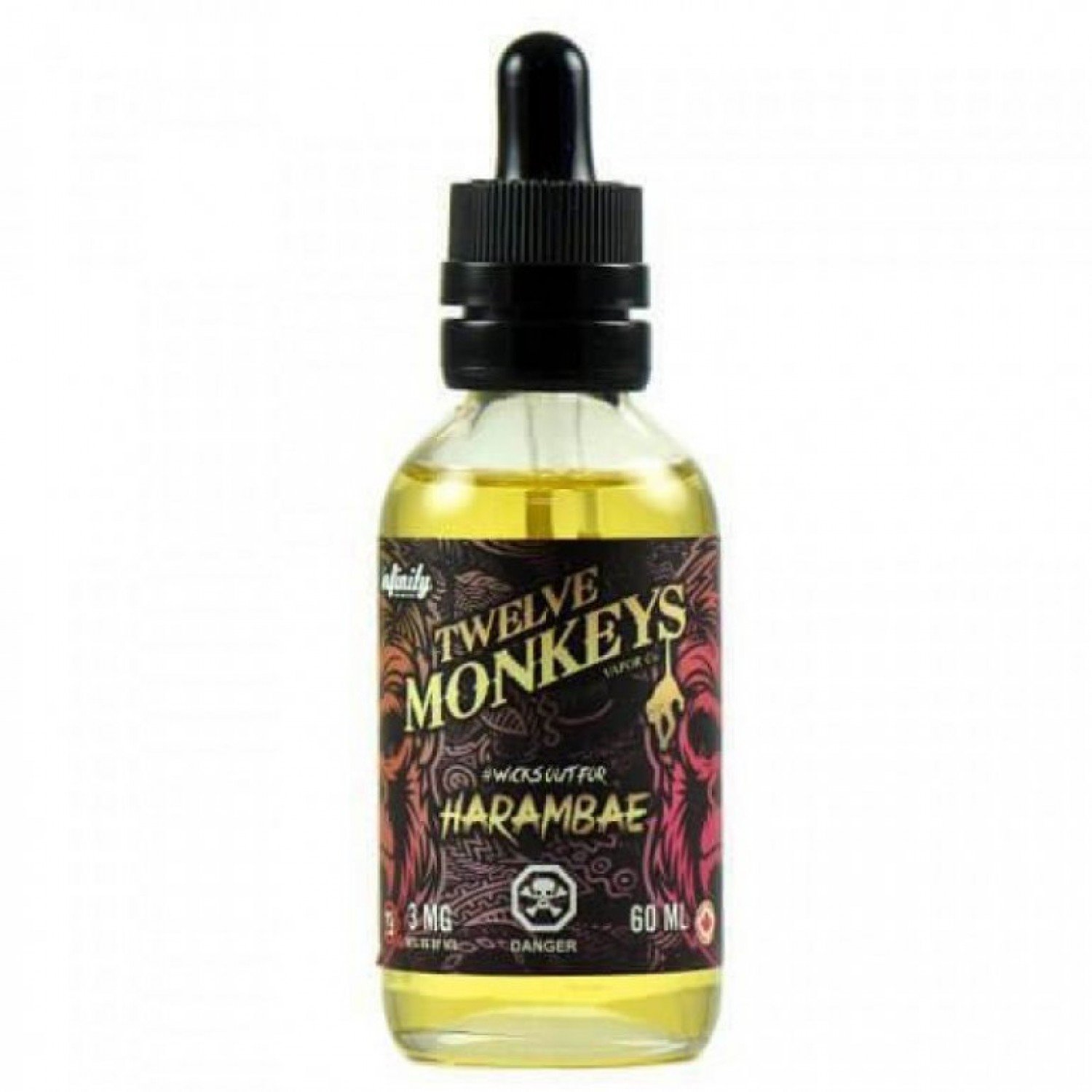 Twelve Monkeys - Harambea 60 ml Premium Likit