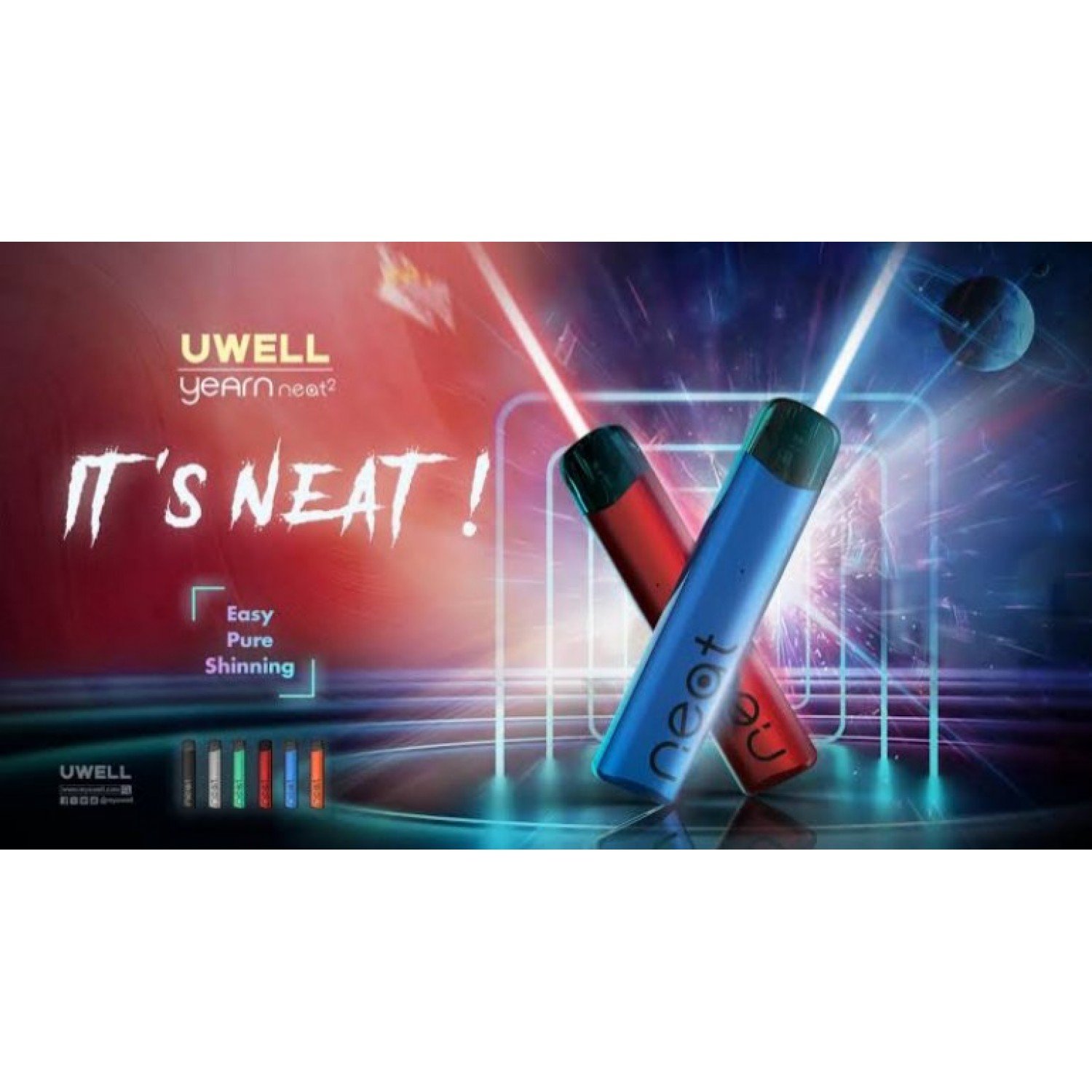Uwell - Yearn Neat 2 Pod Mod Elektronik Sigara Kit