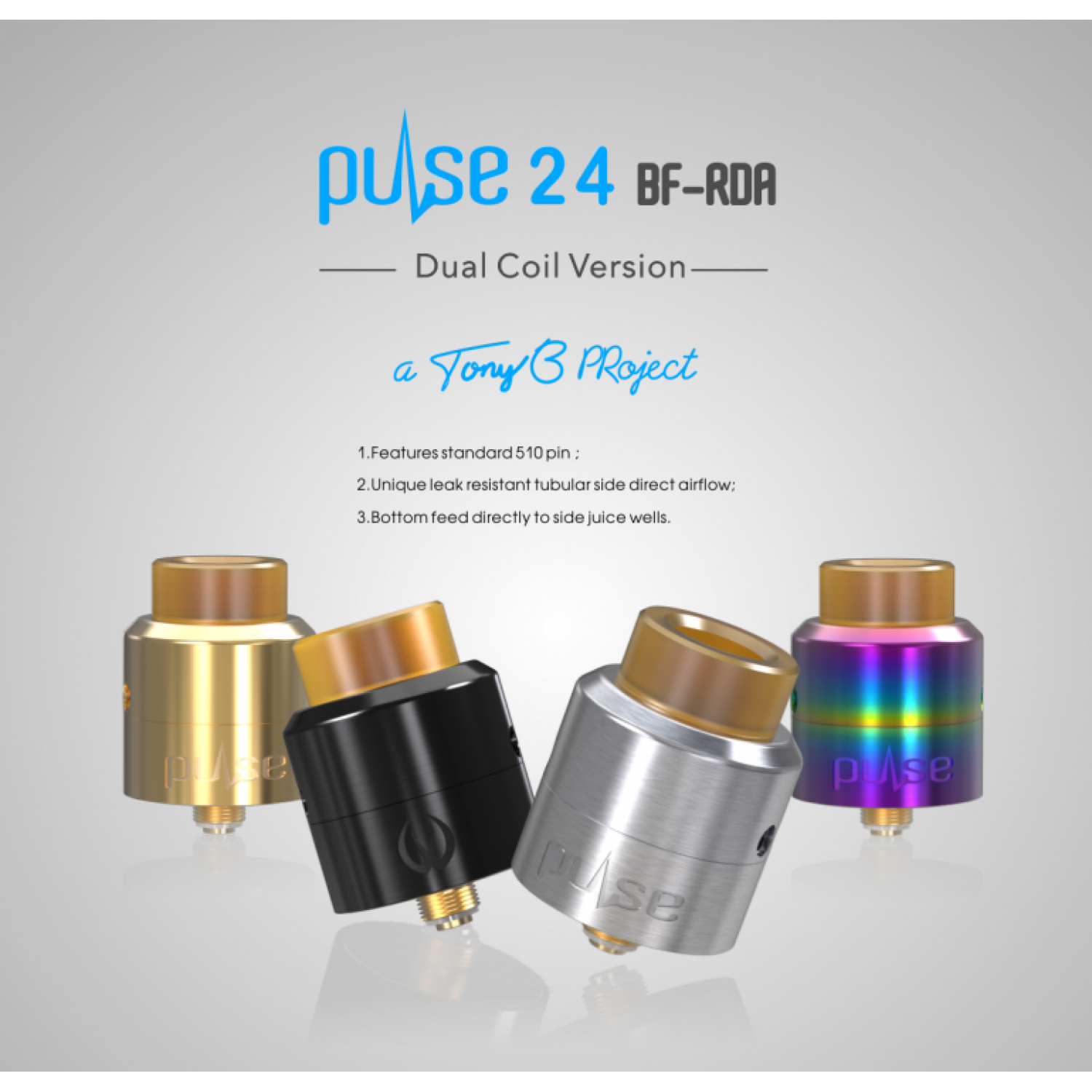 Vandy Vape Pulse 24 RDA Elektronik Sigara Atomizer