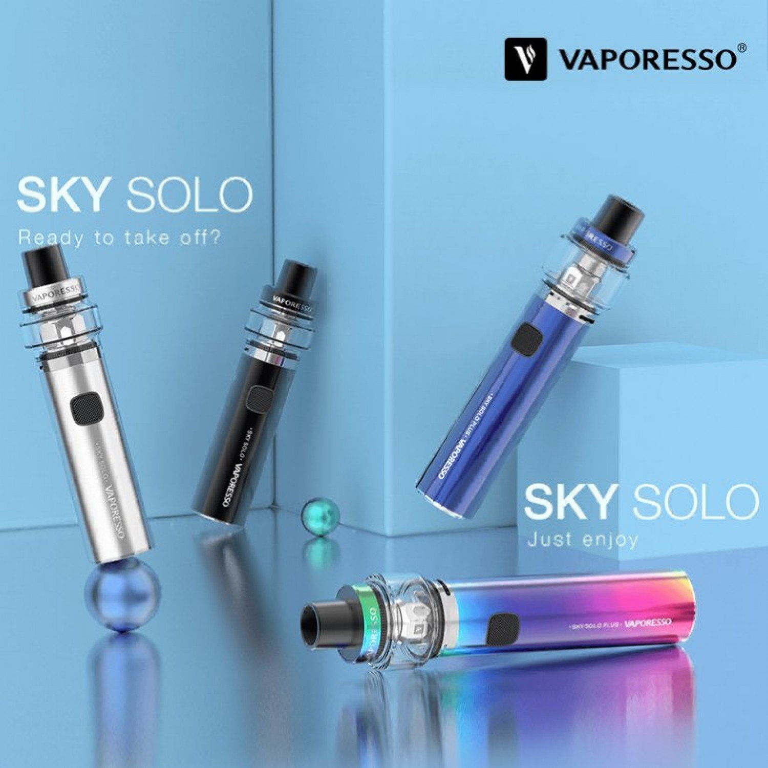 Vaporesso - Sky Solo Plus 3000 mah 7 ml Elektronik Sigara Kit