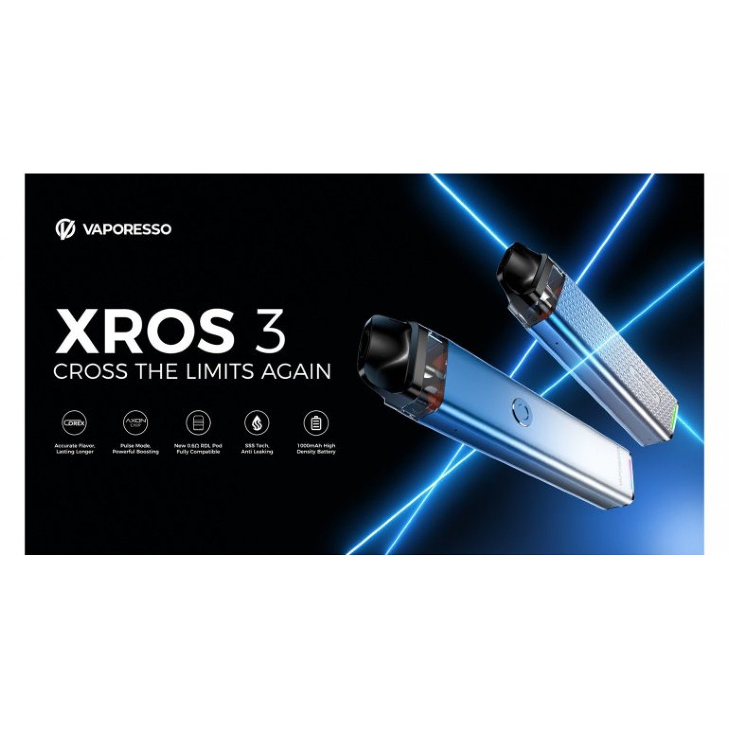 Vaporesso - XROS 3 Pod Mod Elektronik Sigara Kit