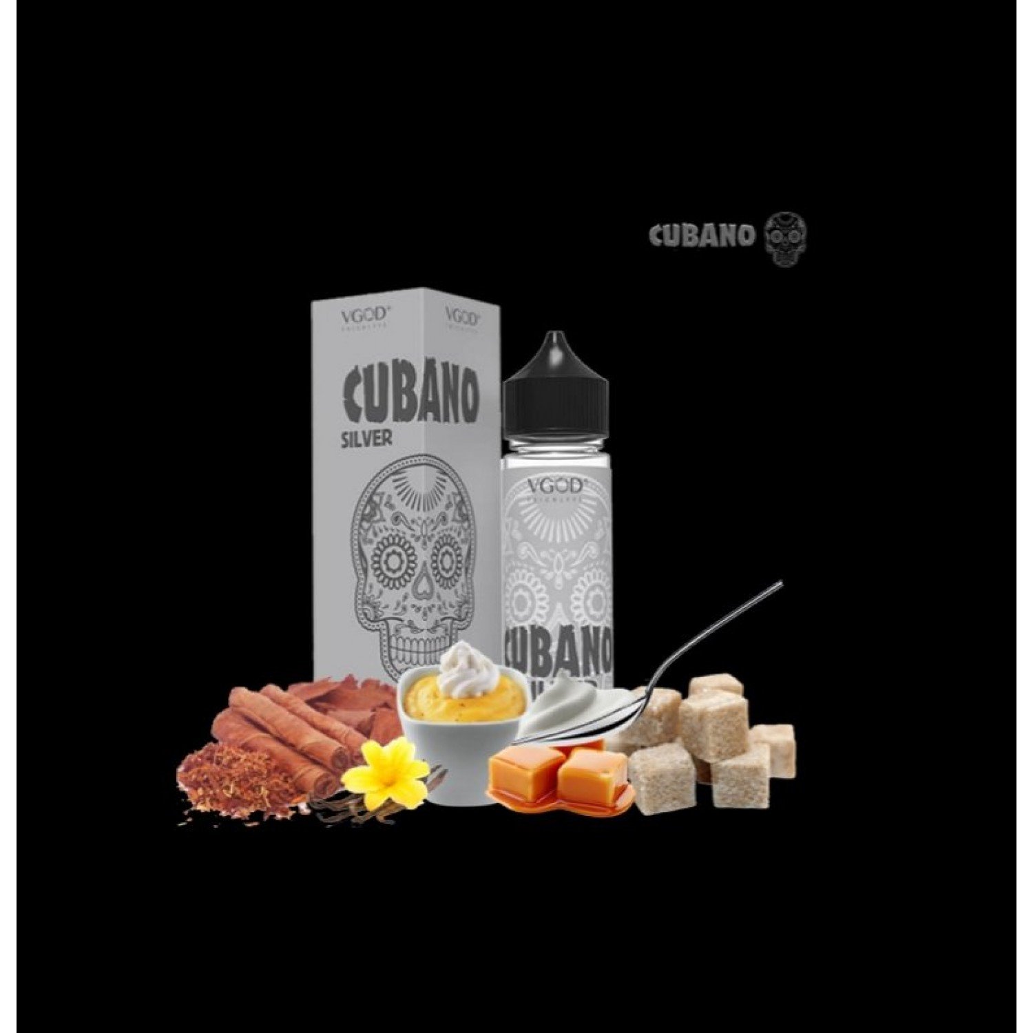 Vgod - Cubano Silver Tobacco 60 ml Premium Likit