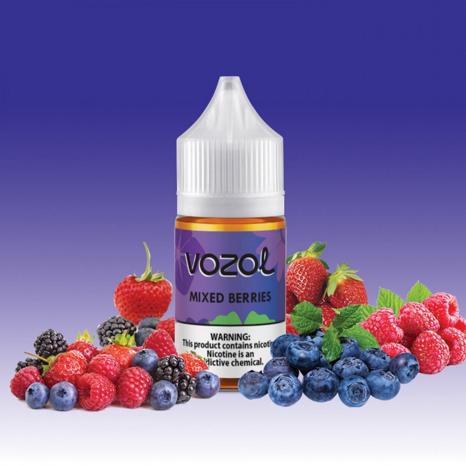 Vozol Bar - Mixed Berries 30 ml Likit