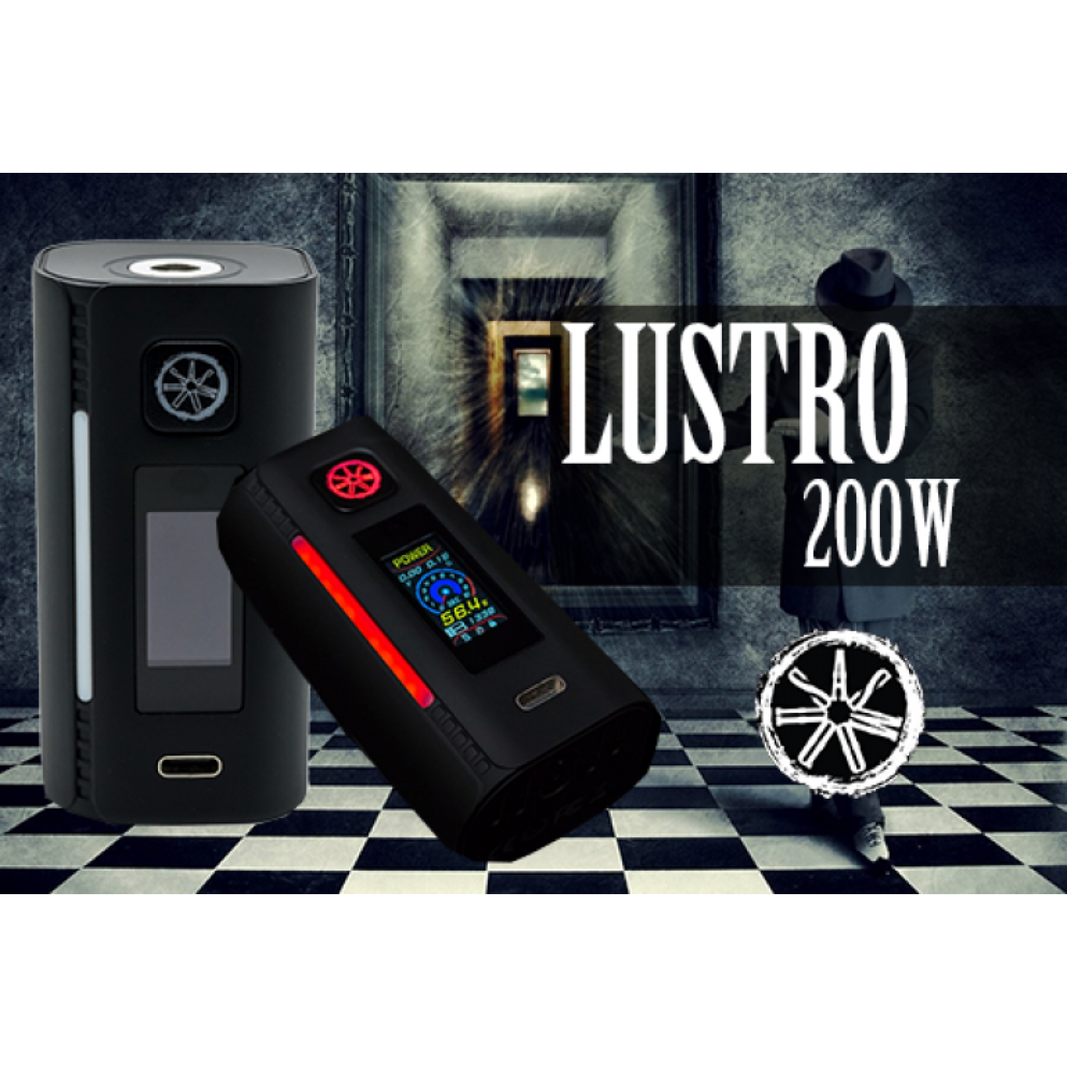 asMODus - Lustro 200W Box Elektronik Sigara Mod