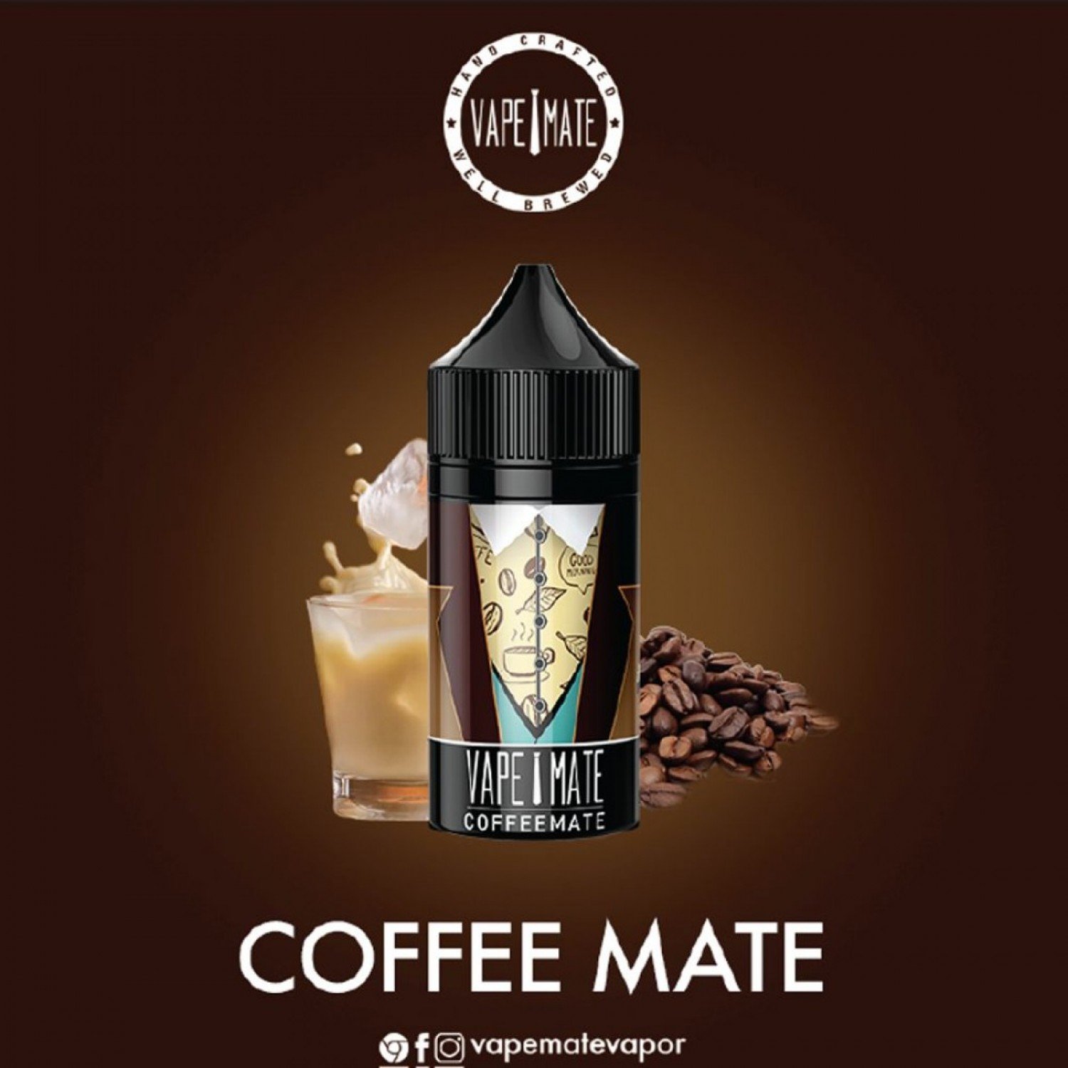 Vape Mate - Coffee Mate 30 ML Salt Likit