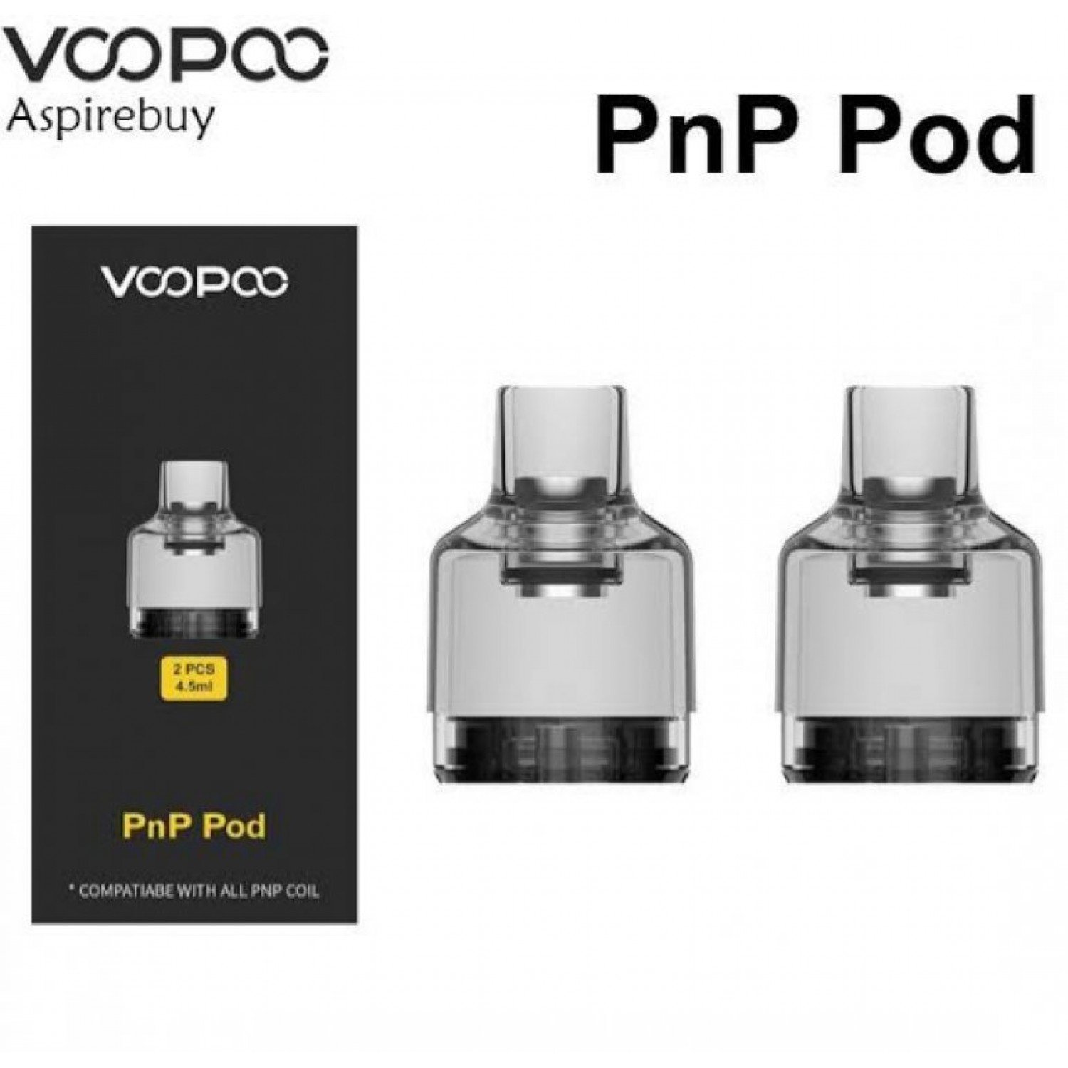 Voopoo - Drag X/S Pod Pnp Kartuş 4.5 ml
