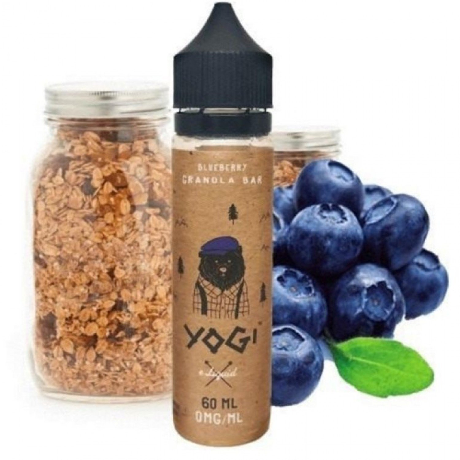 Yogi - Blueberry Gronala Bar 60 ML. Premium Likit
